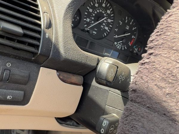 2002-2006 Bmw X5 Steering Column Assembly Oem Floor Shift E53 Beige Lchc — photo 2