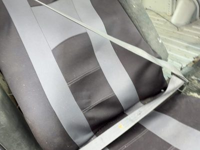 98-02 Express Van 2500 Passenger Right Front Seat Belt Retractor Shoulder Black