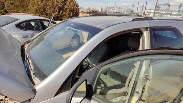 05-09 Chevy Equinox Driver Left Front A Pillar Moulding Oem Silver 67U — photo 2
