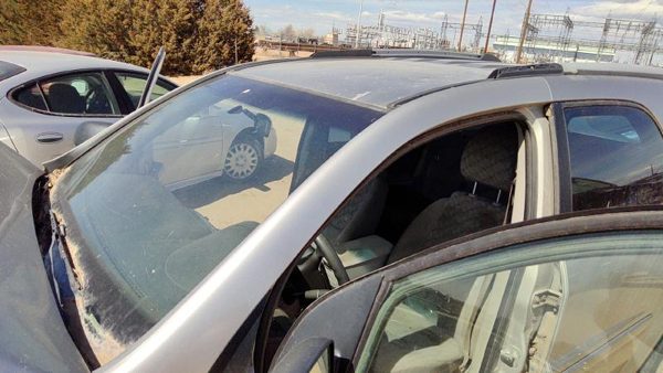 05-09 Chevy Equinox Driver Left Front A Pillar Moulding Oem Silver 67U — photo 4