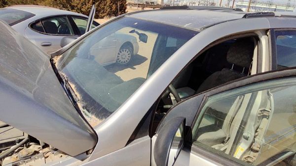 05-09 Chevy Equinox Driver Left Front A Pillar Moulding Oem Silver 67U — photo 3