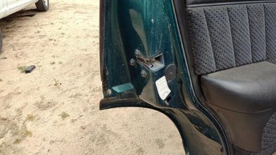 95-05 S10 Blazer Driver Left Rear Door Latch With Rods/Cables Oem Back 16623257