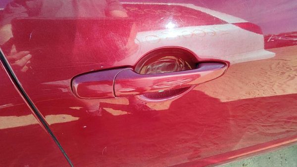 2006-2012 Ford Fusion Passenger Right Front Outside Door Handle Oem Red U6 — photo 3