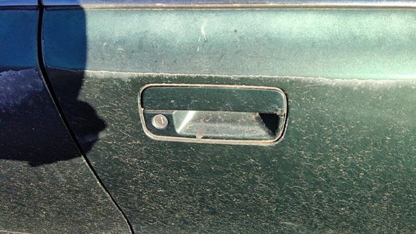 91-99 Olds 88 Passenger Right Front Outside Door Handle Oem Green — photo 1
