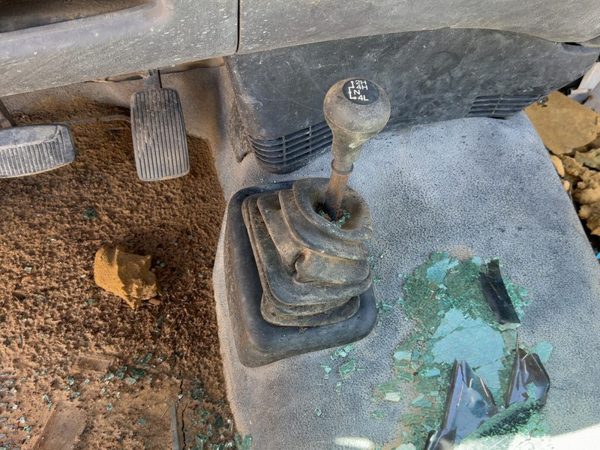 2003 Ford F150 4X4 Shifter Lever Assembly With Linkage Oem 4Wd T Case Shift Unit — photo 3
