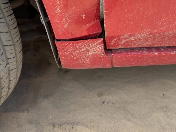 06-13 Impala Driver Left Moulding From Fender Oem Trim Strip Precision Red 27U — photo 3