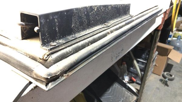 1987-1995 Jeep Wrangler Yj Rear Back Door Oem Tail Gate Assembly Brown 55026844 — photo 11