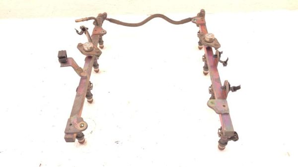 2004-15 Nissan Titan Complete Fuel Rail With Injectors Set Loaded Oem 166007s00a — photo 4