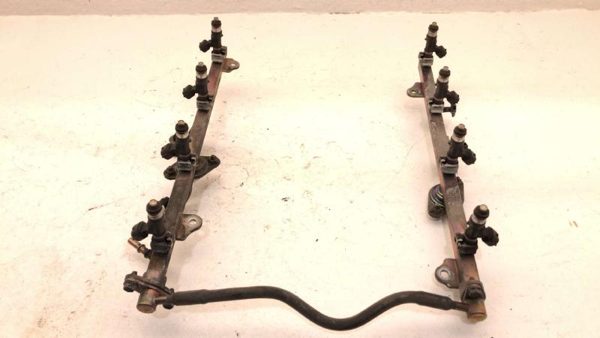 2004-15 Nissan Titan Complete Fuel Rail With Injectors Set Loaded Oem 166007s00a — photo 7
