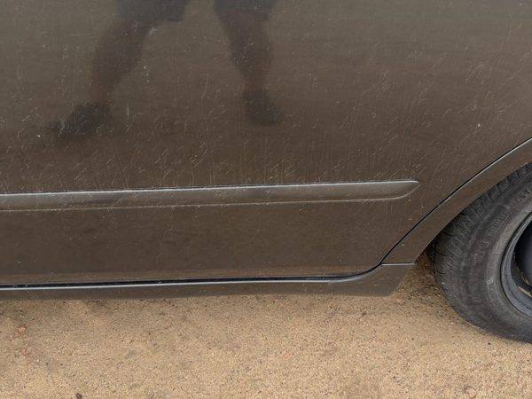 2005 Nissan Altima Driver Left Rear Moulding From Door Oem Back Smoke K11 — photo 2