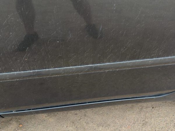 2005 Nissan Altima Driver Left Rear Moulding From Door Oem Back Smoke K11 — photo 3
