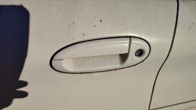 1999-2007 Ford Taurus Driver Left Front Outside Door Handle Oem White