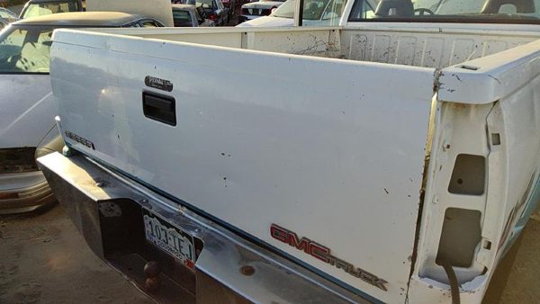 1988-2000 Gmc Sierra 2500 Tail Gate Oem White '88-91; — photo 3
