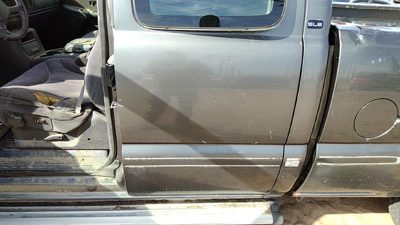 2001 GMC Sierra Rear Door LH Gray 14U
