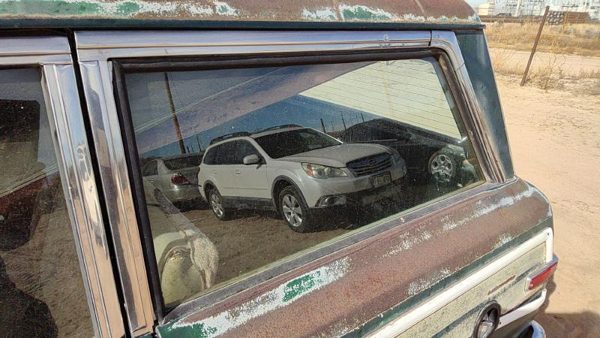 1984-1991 Jeep Grand Wagoneer Driver Left Rear Quarter Glass Back Side Window — photo 2