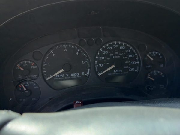 01-05 Chevy S10 Blazer Speedometer Cluster Instrument Gauges Panel 4.3L 15105618 — photo 4