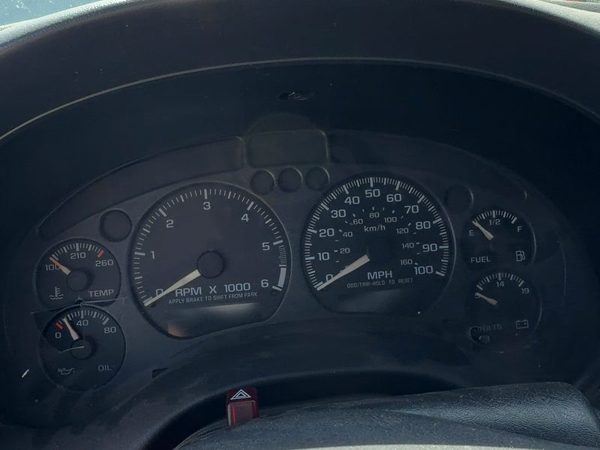 01-05 Chevy S10 Blazer Speedometer Cluster Instrument Gauges Panel 4.3L 15105618 — photo 5