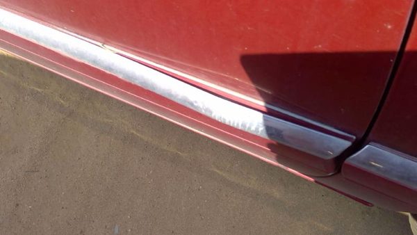 95-02 Eldorado Passenger Right Front Moulding From Door Trim Strip Crimson 86U — photo 5