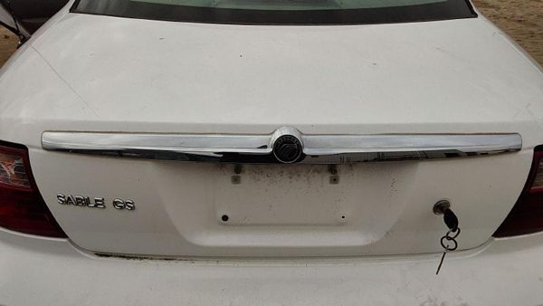 00-05 Mercury Sable License Plate Trim Surround Panel Oem Tail Trunk Finish — photo 1