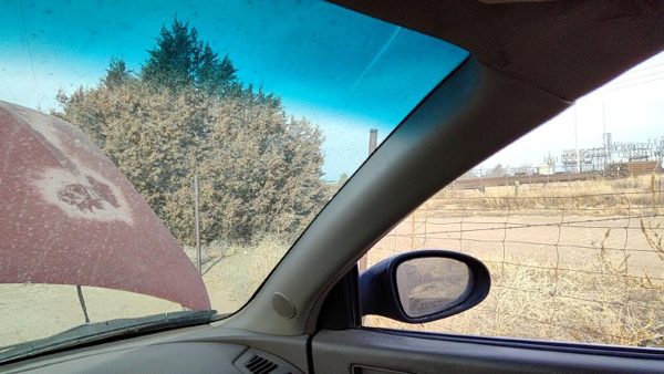 05-06 Nissan Altima Passenger Right A Pillar Trim Windshield Post Panel Blond C — photo 2