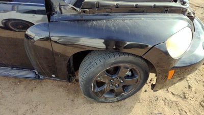 2006-2011 Chevy Hhr Passenger Right Front Fender Oem Black 41U 20919883