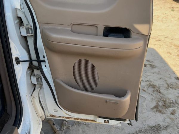 1999-2003 Ford F150 Driver Left Rear Door Trim Panel With Switches Back Tan Ex — photo 2