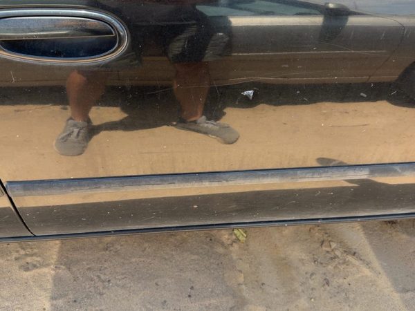 1998 Nissan Maxima Passenger Right Front Moulding From Door Oem Super Black Kh3 — photo 4