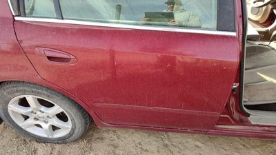 2006 Nissan Altima Rear Door RH Red A15