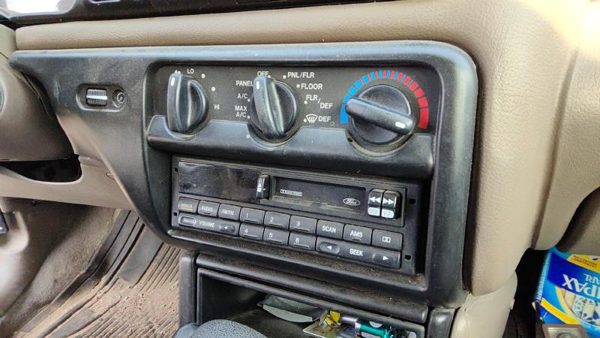 1997 Ford Contour Trim Bezel Around Radio Surround Dash Panel Oem — photo 2