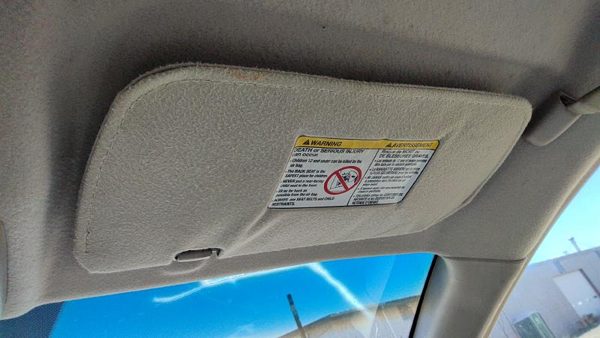 2002-2003 Nissan Altima Passenger Right Sun Visor Oem Frost K 964005Y700 — photo 2