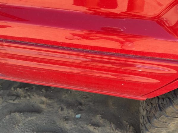 99-04 Grand Cherokee Driver Left Rear Moulding From Door Back Trim Strip Flame R — photo 3