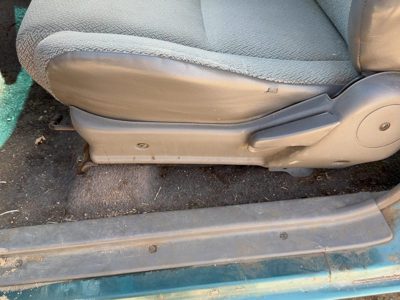 1995 Isuzu Rodeo Driver Left Side Seat Trim Panel Oem Gray 160