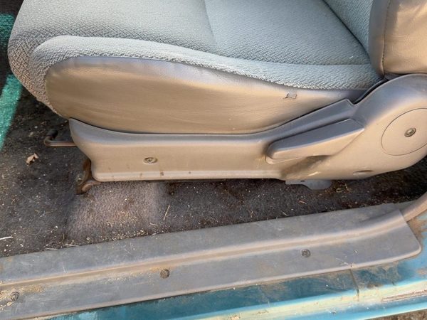 1995-1997 Isuzu Rodeo Driver Left Side Seat Trim Panel Oem Gray 160 — photo 2