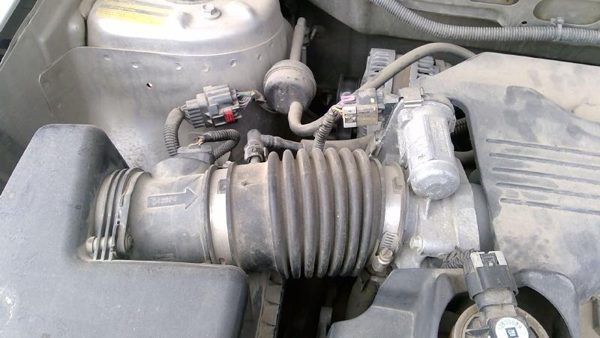 2008 Chevy Equinox Air Intake Tube Resonator Pipe Elbow Rubber Oem Hose 3.4L — photo 3