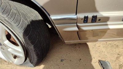 91-96 Buick Park Ave Ultra Driver Left Moulding From Fender Oem Trim Strip Gold