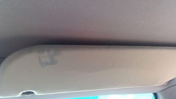 92-99 Ford Van E150 Passenger Right Sun Visor Oem Gray — photo 3