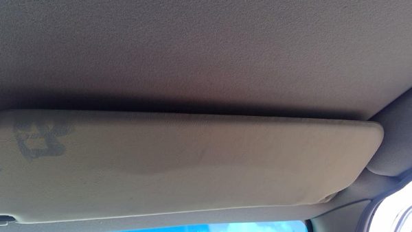 92-99 Ford Van E150 Passenger Right Sun Visor Oem Gray — photo 5
