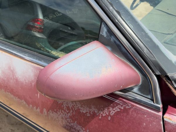1986 Buick Park Ave Passenger Right Power Side Mirror Door Mounted Oem Red — photo 1