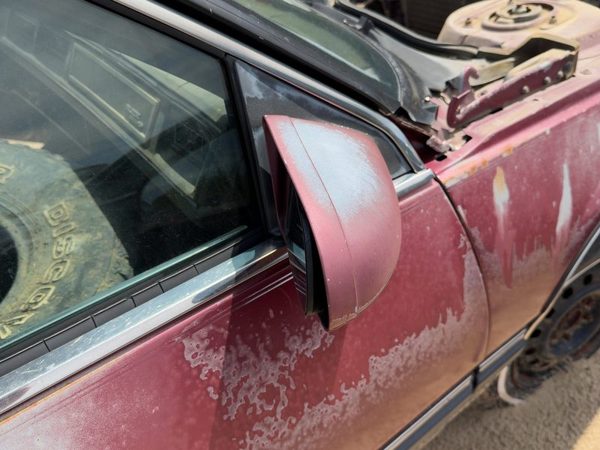 1986 Buick Park Ave Passenger Right Power Side Mirror Door Mounted Oem Red — photo 2