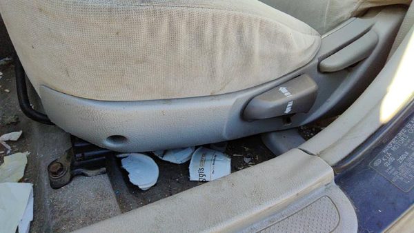 2004-2006 Kia Spectra Driver Left Side Seat Trim Panel Oem Gw Gray 4 Door — photo 1
