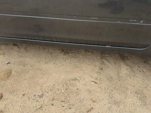 02-06 Altima Passenger Right Lower Rocker Panel Moulding Oem Rear Smoke K11 — photo 4