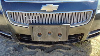2011 Chevrolet Malibu Grille Chevy 58U Black Granite