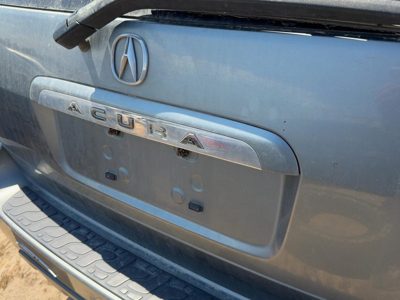 01 Mdx License Plate Trim Surround Panel Tail Trunk Finish G-501M-4 Granite Gree