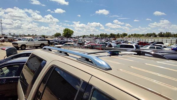 1998-2006 Lincoln Navigator Luggage Rack Cross Bars Only Oem Roof — photo 3