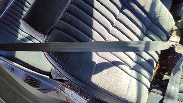 80-84 Deville Sedan Passenger Right Front Seat Belt Retractor Oem Shoulder Blue — photo 2