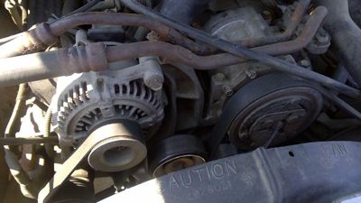 1993 Dodge Dakota Mount Bracket Set For Alternator Oem 5.2L