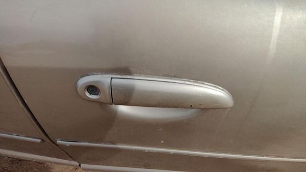 95-00 Dodge Stratus Passenger Right Front Outside Door Handle Oem Champagne Pte — photo 3