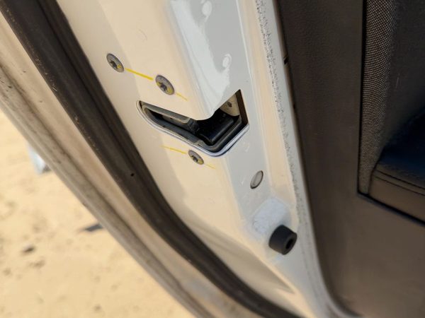 2013-2016 Dodge Dart Driver Left Rear Door Latch With Rods/Cables Oem Back — photo 2