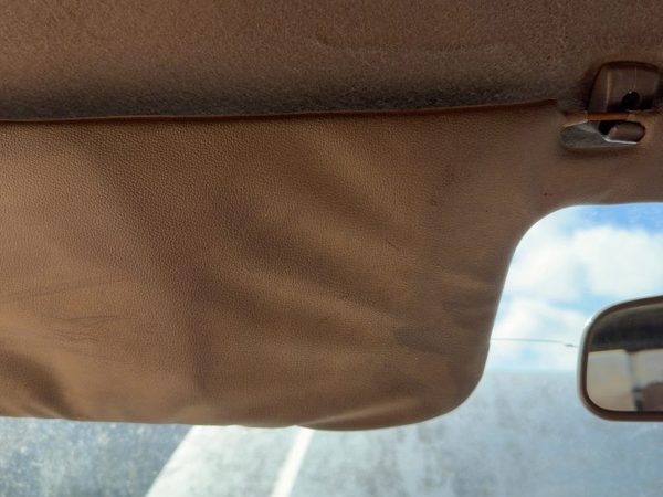 1988-1995 Isuzu Pup Driver Left Sun Visor Oem Gray — photo 6
