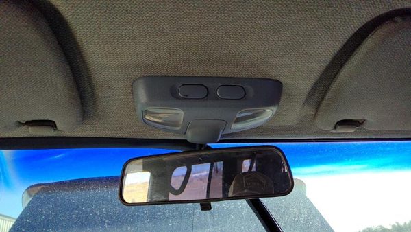 93-95 Nissan Pathfinder Inside Rear View Mirror Oem Windshield Mounted — photo 5